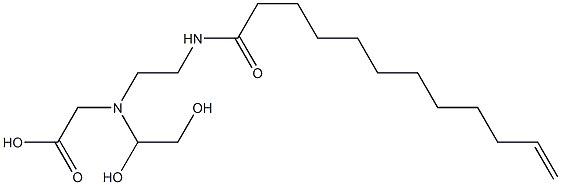  N-(1,2-Dihydroxyethyl)-N-[2-(11-dodecenoylamino)ethyl]aminoacetic acid