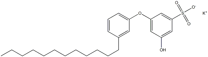 5-Hydroxy-3'-dodecyl[oxybisbenzene]-3-sulfonic acid potassium salt