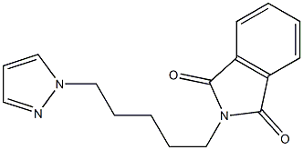2-[5-(1H-Pyrazol-1-yl)pentyl]-2H-isoindole-1,3-dione