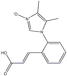  3-[2-[(4,5-Dimethyl-1H-imidazole 3-oxide)-1-yl]phenyl]acrylic acid
