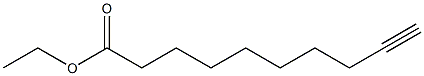 9-Decynoic acid ethyl ester Structure