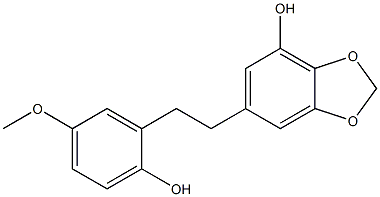 6-[2-(2-Hydroxy-5-methoxyphenyl)ethyl]-1,3-benzodioxol-4-ol