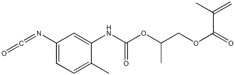  Methacrylic acid 2-[(5-isocyanato-2-methylphenyl)carbamoyloxy]propyl ester