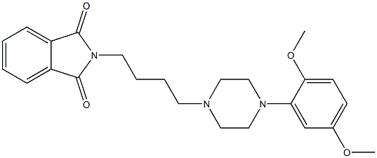  N-[4-[4-(2,5-Dimethoxyphenyl)-1-piperazinyl]butyl]phthalimide