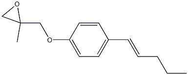  4-(1-Pentenyl)phenyl 2-methylglycidyl ether