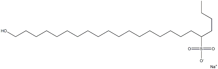 23-Hydroxytricosane-5-sulfonic acid sodium salt