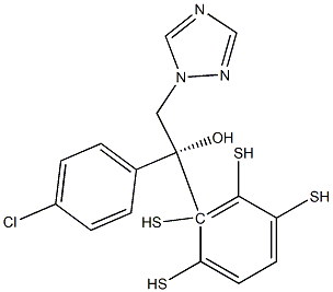 (1R)-1-(4-クロロフェニル)-1-[[(2R)-テトラヒドロチオフェン]-2-イル]-2-(1H-1,2,4-トリアゾール-1-イル)エタノール