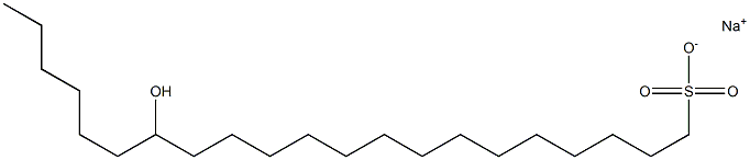  15-Hydroxyhenicosane-1-sulfonic acid sodium salt