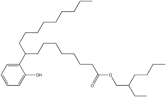  9-(2-Hydroxyphenyl)stearic acid 2-ethylhexyl ester