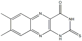 1,2-Dihydro-7,8-dimethyl-2-thioxobenzo[g]pteridin-4(3H)-one