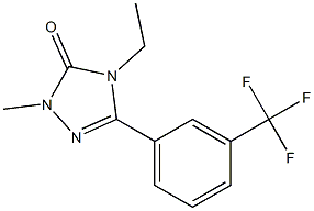  4-Ethyl-2-methyl-5-(3-trifluoromethylphenyl)-2H-1,2,4-triazol-3(4H)-one