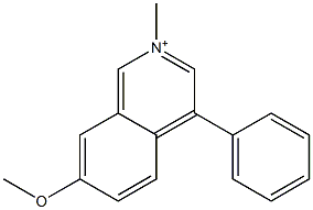  2-Methyl-7-methoxy-4-phenylisoquinoline-2-ium
