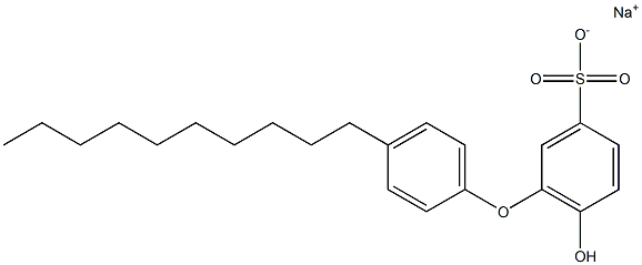 6-Hydroxy-4'-decyl[oxybisbenzene]-3-sulfonic acid sodium salt