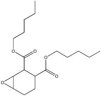 7-Oxabicyclo[4.1.0]heptane-2,3-dicarboxylic acid dipentyl ester Structure