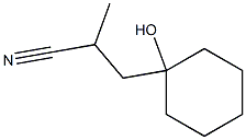 3-(1-Hydroxycyclohexyl)-2-methylpropiononitrile