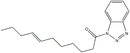 1-(7-Undecenoyl)-1H-benzotriazole Struktur