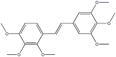  (E)-2,3',3,4,4',5'-Hexamethoxystilbene