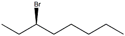 [R,(-)]-3-Bromooctane Structure