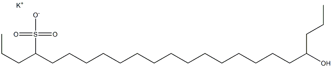 20-Hydroxytricosane-4-sulfonic acid potassium salt
