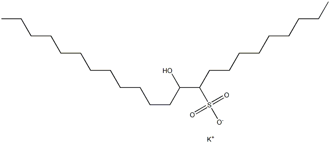 11-Hydroxytricosane-10-sulfonic acid potassium salt