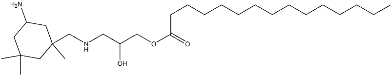  3-[[N-(3-Pentadecanoyloxy-2-hydroxypropyl)amino]methyl]-3,5,5-trimethylcyclohexylamine