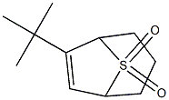6-tert-Butyl-8-thiabicyclo[3.2.1]oct-6-ene 8,8-dioxide Structure