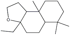 3a-Ethyldodecahydro-6,6,9a-trimethylnaphtho[2,1-b]furan