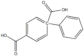 Terephthalic acid 1-phenyl ester Structure