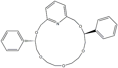  [4S,14S,(+)]-4,14-Diphenyl-3,6,9,12,15-pentaoxa-21-azabicyclo[15.3.1]henicosa-1(21),17,19-triene