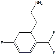 BENZENEETHANAMINE, 2-(DIFLUOROMETHYL)-5-FLUORO-|
