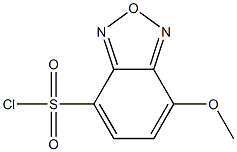 7-methoxy-2,1,3-benzoxadiazole-4-sulfonyl chloride Structure