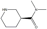 (3S)-N,N-Dimethyl-3-piperidinecarboxamide Structure