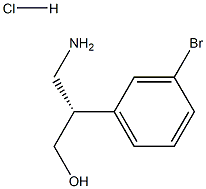 (S)-3-(3-bromophenyl)-beta-alaninolhydrochloride Structure