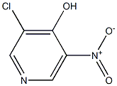 3-Chloro-5-nitropyridin-4-ol Structure