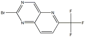 2-bromo-6-(trifluoromethyl)pyrido[3,2-d]pyrimidine Structure