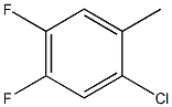 2-氯-4,5-二氟甲苯,,结构式