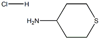 tetrahydro-2H-thiopyran-4-amine hydrochloride Structure