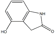 4-羟基-2-吲哚啉酮 结构式