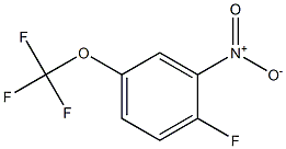 2-氟-5-三氟甲氧基硝基苯, , 结构式