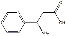 S-3-氨基-3-吡啶基丙酸, , 结构式