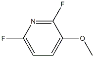 2,6-difluoro-3-methoxypyridine Structure