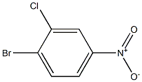 1-Bromo-2-chloro-4-nitrobenzene Struktur