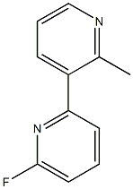 6-fluoro-2'-methyl-2,3'-bipyridine Structure