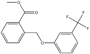 methyl 2-((3-(trifluoromethyl)phenoxy)methyl)benzoate Structure