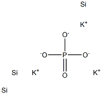 Potassium silicon phosphate Struktur