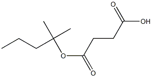 ethyl/tertiary butyl succinate 化学構造式