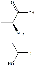 Alanine acetate Struktur
