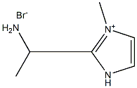 1-aminoethyl-3-methylimidazolium Bromide Structure
