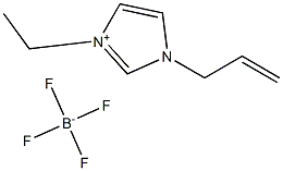 1-Allyl-3-ethylimidazolium tetrafluoroborate Structure