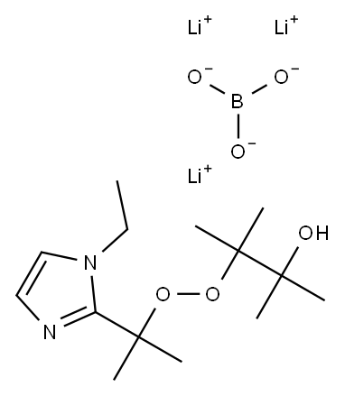 Lithium 1-ethyl imidazole-2-isopropoxy pinacol borate
